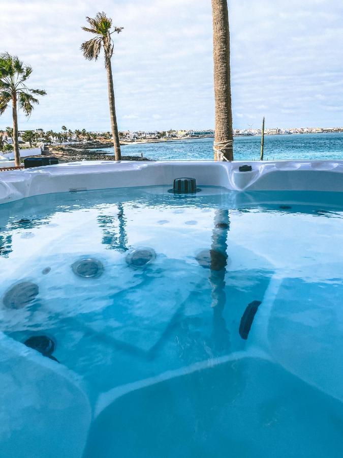 Villa Los Flamencos By Veaco- Beachfront & Pool Corralejo Eksteriør bilde
