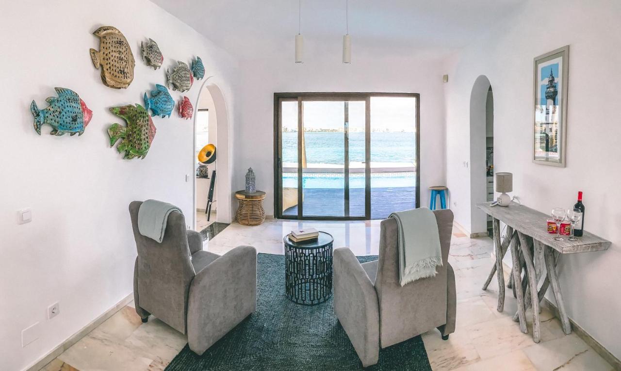 Villa Los Flamencos By Veaco- Beachfront & Pool Corralejo Eksteriør bilde
