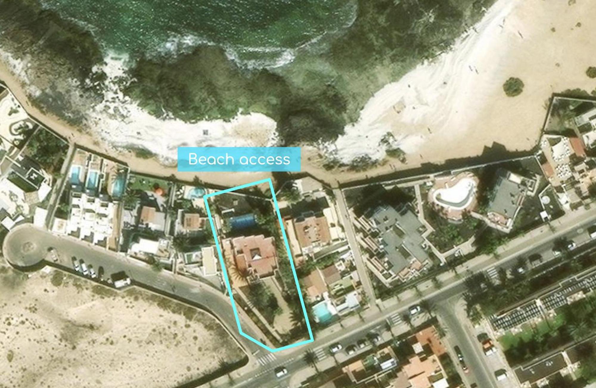 Villa Los Flamencos By Veaco- Beachfront & Pool Corralejo Eksteriør bilde